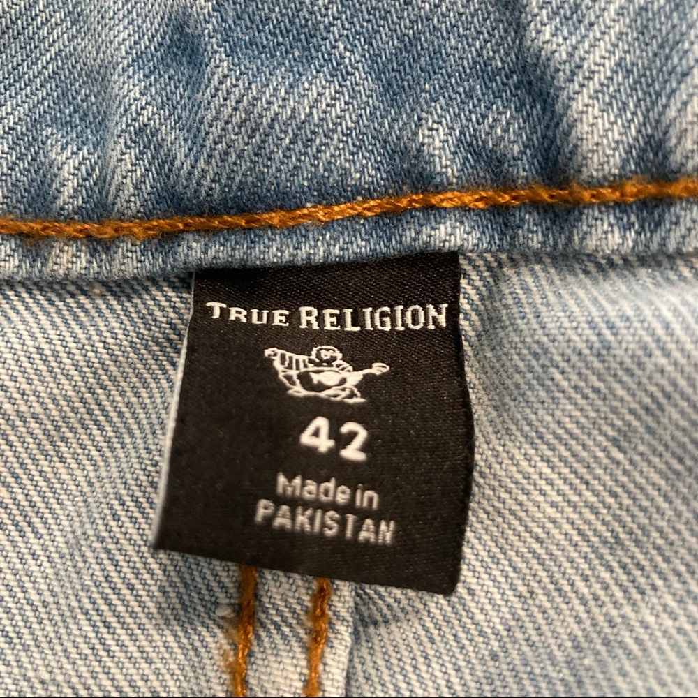 True Religion Ricky Light Jeans New $159 42/34.5 - Picture 7 of 11